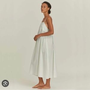 Black Crane Mint strap dress